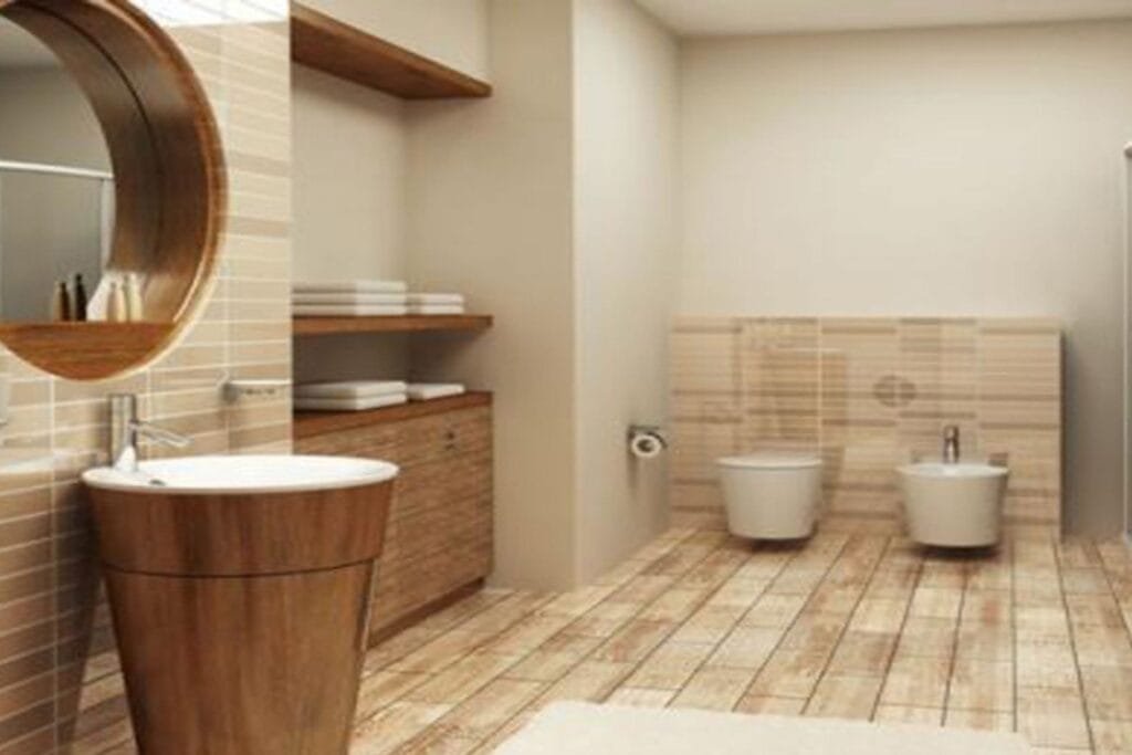 Experienced bathroom renovation builder working on a modern bathroom project in Melbourne